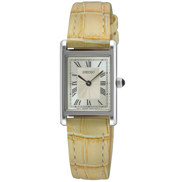 SEIKO Damenuhr eckig SWR095P1