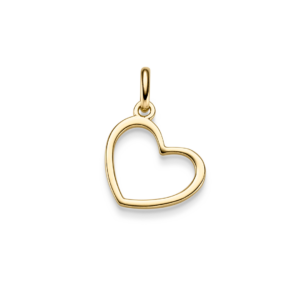 585 Gelbgold Anhänger Herz