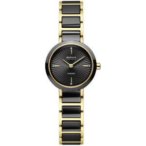 Bering Damenuhr Ceramic schwarz 10725-732