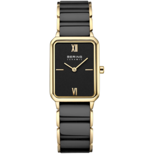 Bering Damenuhr Ceramic schwarz 17423-741